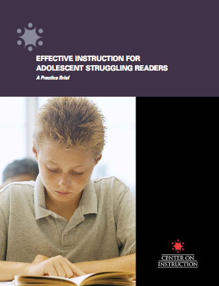 Adolescent Struggling Readers-Effective Instruction